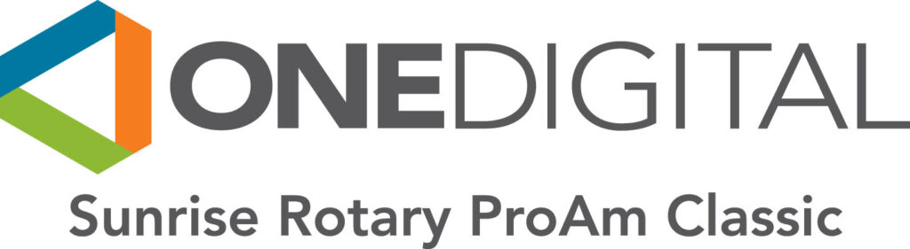 Tournament Title Sponsor: $15,000 One Digital Logo Golf Sponsors